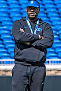 Willie Simmons, Duke RB coach hired as FIU head coach.