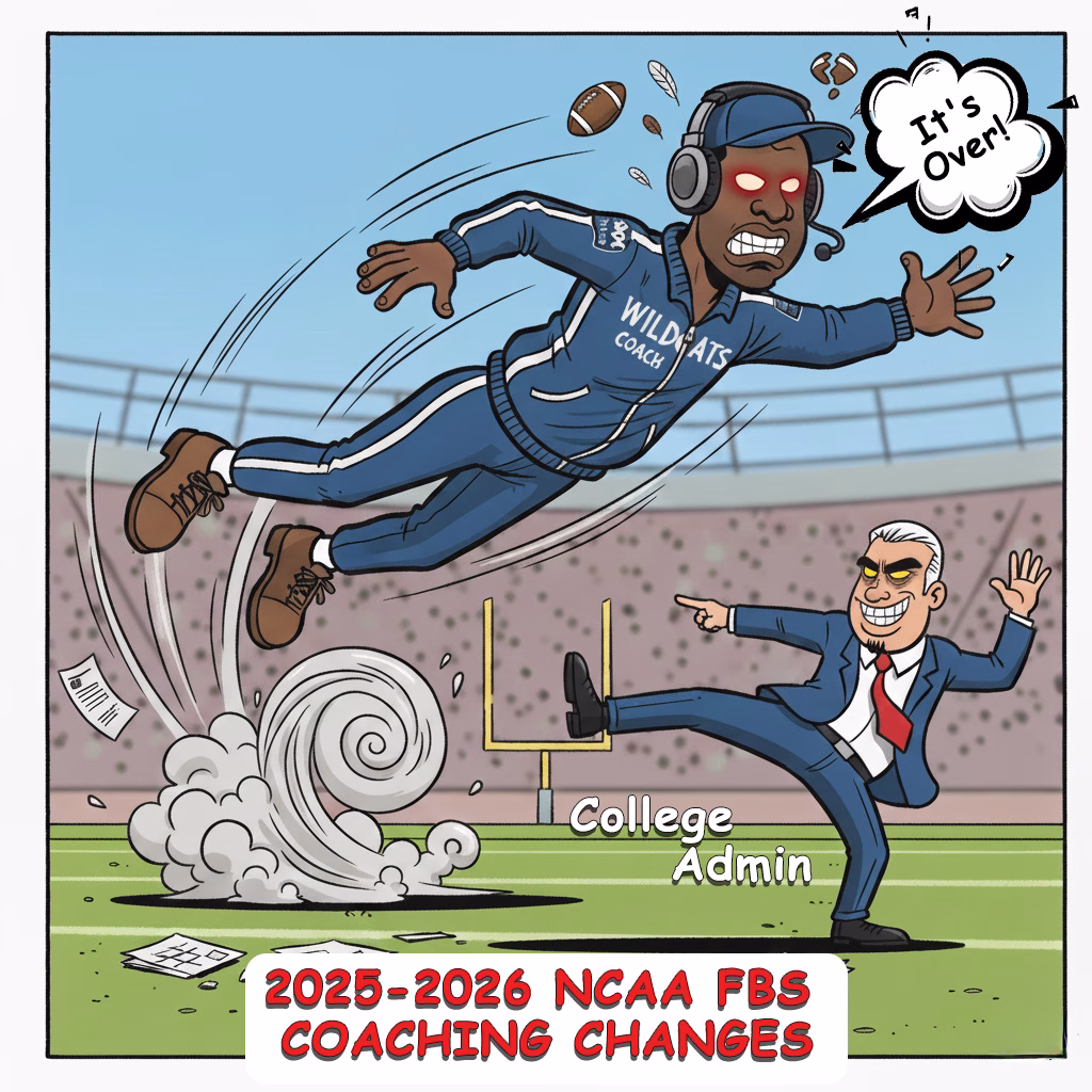 2025-2026 NCAA FBS Coaching Changes: Black Coaches Get Booted Early and Often